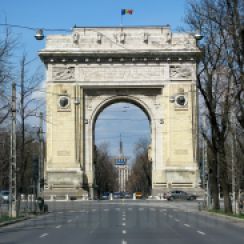 The Arc de Triomphe, Bucharest