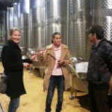 Learning about wine-making and having fun during winery & wine tasting tour, Sep 2013