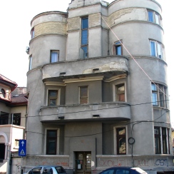 Art Deco building, central Bucharest