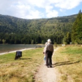 Stroll at St Ana Lake, Eastern Carpathians, Transylvania, Oct 2014