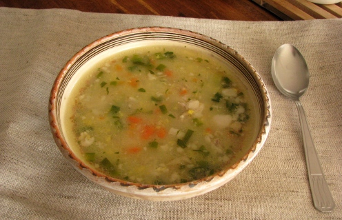 Ciorba de miel - Lamb soup