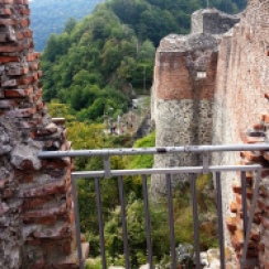 View from Poienari Citadel