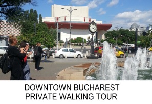 Central Bucharest private walking tour