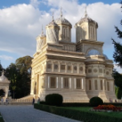 Magnificent Curtea de Arges Monastery, Romania